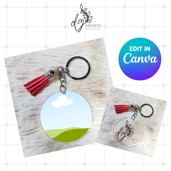 Keychain SVG listing